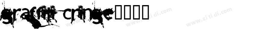 Graffiti Cringe字体转换
